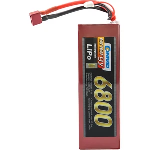 Conrad energy akupack Li-Pol 7.4 V 6800 mAh Počet článkov: 2 50 C Box Hard Case T-Stecksystem