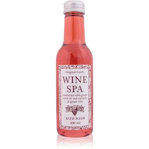 Bohemia Gifts & Cosmetics Wine Spa relaxačná olejová pena do kúpeľa 200 ml