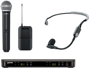 Shure BLX1288E/SM35 Sistema wireless H8E: 518-542 MHz