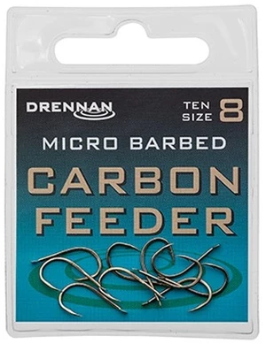 Drennan háčky carbon feeder - velikost 12