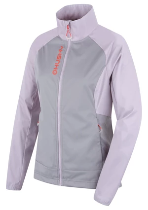 Women's softshell jacket HUSKY Suli L purple/grey