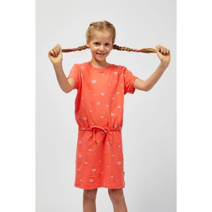 Coral Girls' Patterned Dress SAM 73 Welo