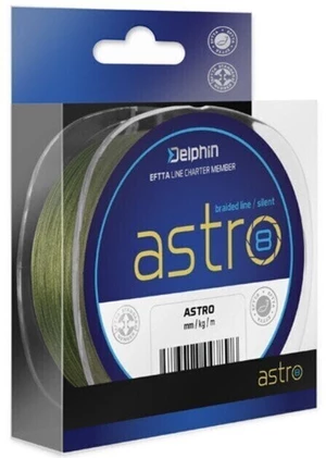 Delphin Astro 8 Verde 0,21 mm 31,2 lbs 300 m Braid