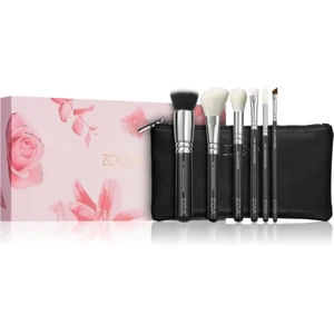 ZOEVA The Essential Brush Set sada štětců s taštičkou 6 ks