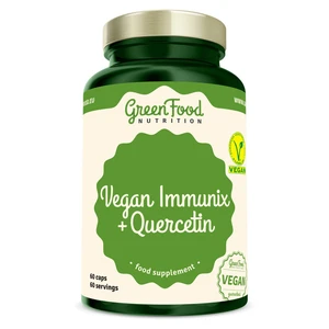 GREENFOOD NUTRITION Vegan immunix + Quercetin 60 kapsúl