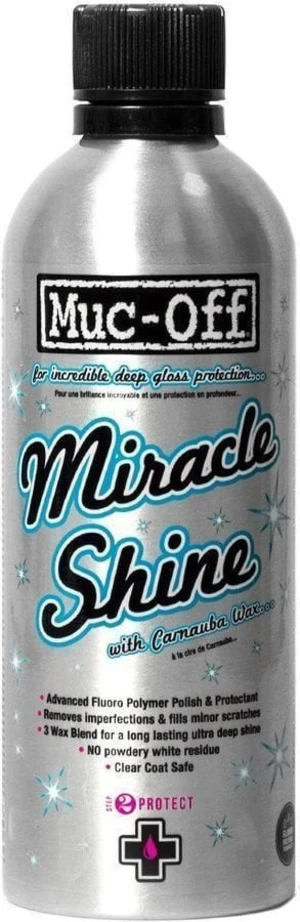 Muc-Off Miracle Shine Motorcycle Polish 500 ml Cosmetica moto