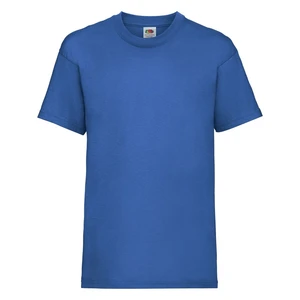 Blue Fruit of the Loom Cotton T-shirt