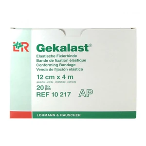 GEKALAST HYDROF. ELAST. FIXAČNÝ OBVAZ 12cmx4m 1x20 ks