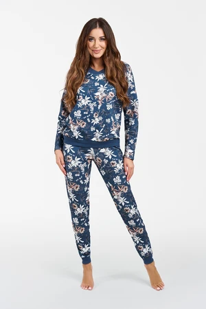 Women's Nikjana set, long sleeves, long legs - print