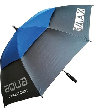 Big Max Aqua UV Parasol Charcoal/Cobalt 132 cm