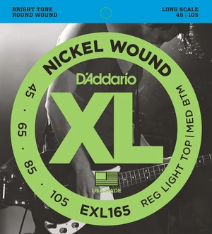 D'Addario EXL165 Cordes de basses