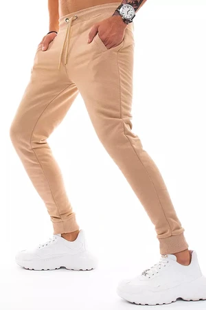 Men's Beige Sweatpants Dstreet