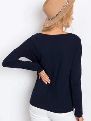 Blusa da donna Fashionhunters Navy