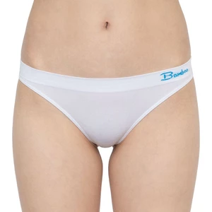 Women's thongs Gina bamboo white