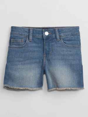 Blue girls' denim shorts GAP