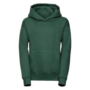 Green Hooded Sweatshirt Russell