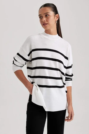 DEFACTO Relax Fit Crew Neck Tunic