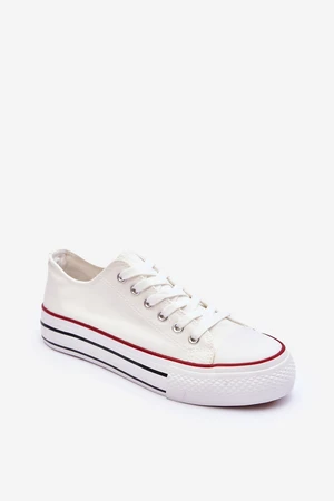 Low classic sneakers on the platform White Jazlyn