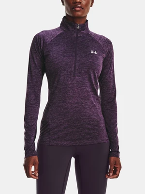 T-Shirt Under Armour Tech 1/2 Zip - Twist-PPL - Women