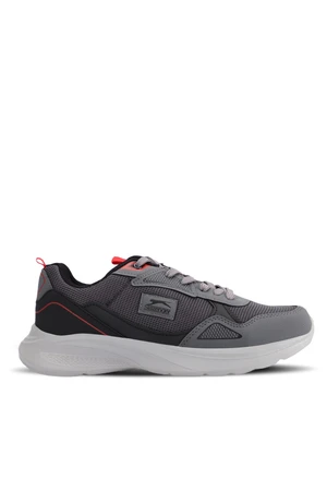 Slazenger Gain Ga Sneaker Mens Shoes Dark Grey / Black