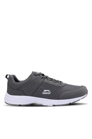 Slazenger PLANE I Plus Size Sneaker Men's Shoes Dark Gray