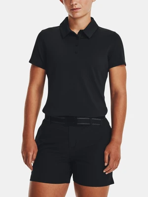 Under Armour T-Shirt UA Playoff SS Polo -BLK - Women