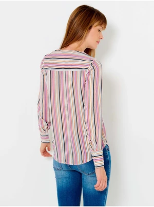 Pink Striped Blouse CAMAIEU - Women