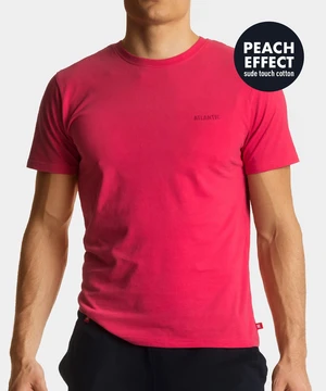 Men's short sleeve T-shirt ATLANTIC - coral