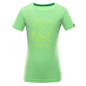 Children's T-shirt ALPINE PRO FRAMO neon green variant PA