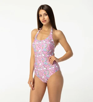 Aloha From Deer Woman's Best Ever Open Back Swimsuit SSOB AFD521