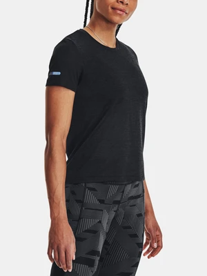 Under Armour T-Shirt UA Seamless Stride SS-BLK - Women