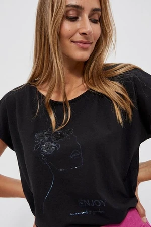 Moodo women's T-shirt - black