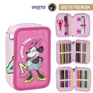 PENCIL CASE WITH ACCESSORIES GIOTTO MINNIE