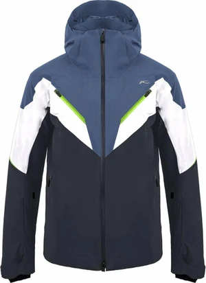 Kjus Mens Force Jacket Deep Space/Steel Blue 52 Chaqueta de esquí