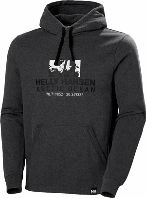 Helly Hansen Men's Arctic Ocean Organic Cotton Sweat-shirt Ebony Melange M