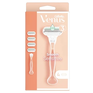 GILLETTE VENUS Venus Smooth Sensitive Holicí strojek + 4 holicí hlavice