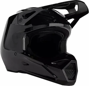 FOX V1 Solid Helmet Black L Casca