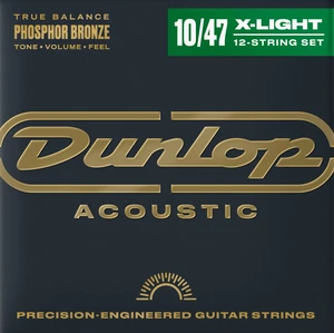 Dunlop DAP1047J Set de corzi pentru chitară acustică