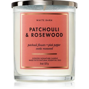 Bath & Body Works Patchouli & Rosewood vonná svíčka 227 g