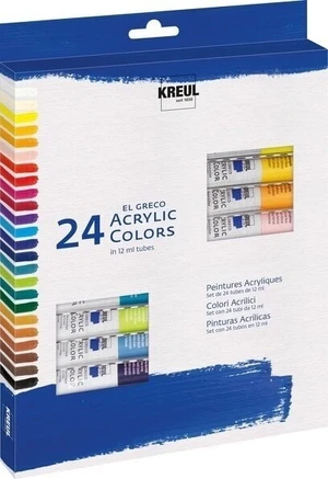 Kreul 28253 Akril festékek készlete 24 x 12 ml