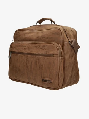 Enrico Benetti Rotterdam 15" Notebook Bag 20 l Taška Hnědá