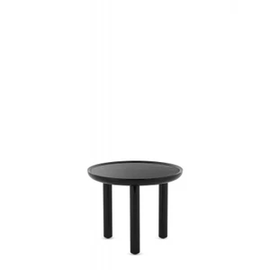 K-Top table kulatý 60 cm ćerná/černý mramor Kartell