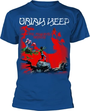 Uriah Heep Camiseta de manga corta The Magicians Birthday Blue L