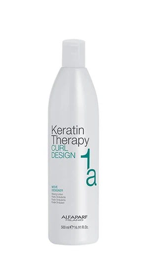 Alfaparf Milano Fluid pre trvalú onduláciu Keratin Therapy Curl Designer (Fluid) 500 ml