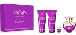 Versace Dylan Purple – EDP 100 ml + telové mlieko 100 ml + sprchový gél 100 ml + EDP 5 ml