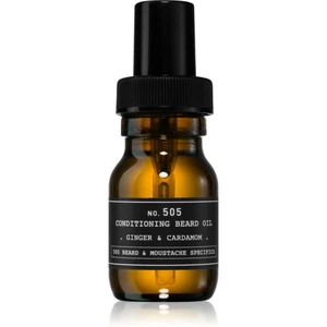 Depot No. 505 Conditioning Beard Oil olej na bradu Ginger & Cardamom 30 ml