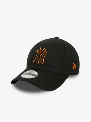 New Era New York Yankees Team Outline 9Forty Kšiltovka Černá