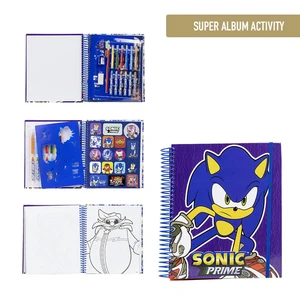 SUPER ACTIVITY ALBUM COLOREABLE SONIC PRIME