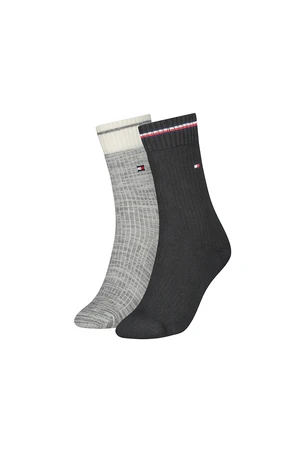 Tommy Hilfiger Socks - TH WOMEN 2P RIB RUNFREE multicolor