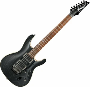 Ibanez S570AH-SWK Silver Wave Black E-Gitarre